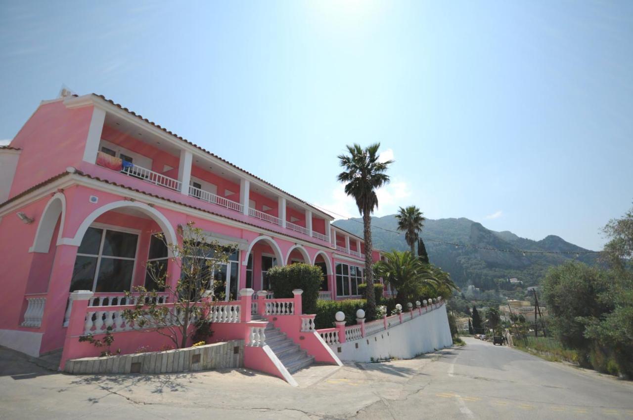 Pink Palace Beach Resort Agios Gordios  Luaran gambar