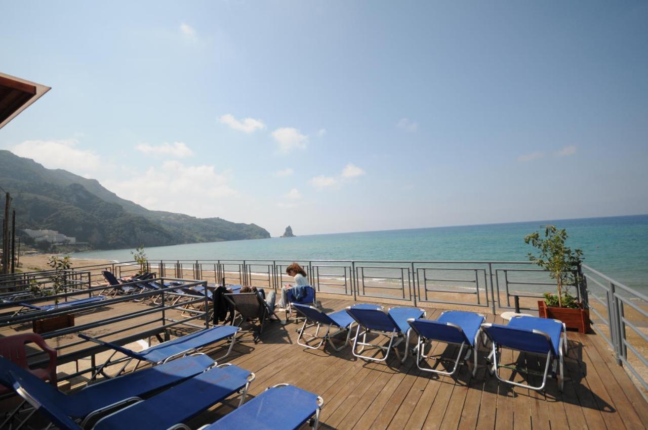 Pink Palace Beach Resort Agios Gordios  Luaran gambar