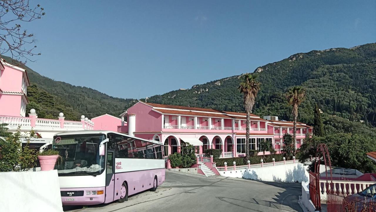 Pink Palace Beach Resort Agios Gordios  Luaran gambar