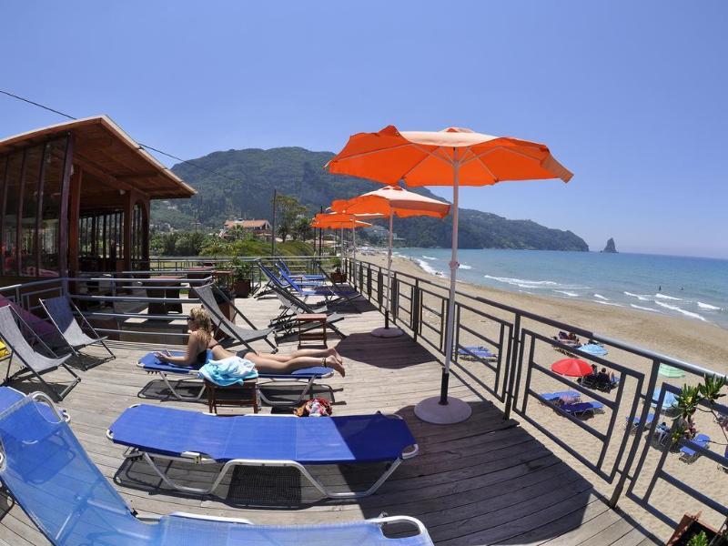 Pink Palace Beach Resort Agios Gordios  Luaran gambar