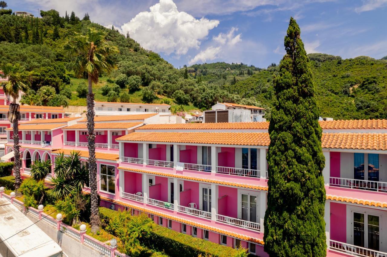 Pink Palace Beach Resort Agios Gordios  Luaran gambar