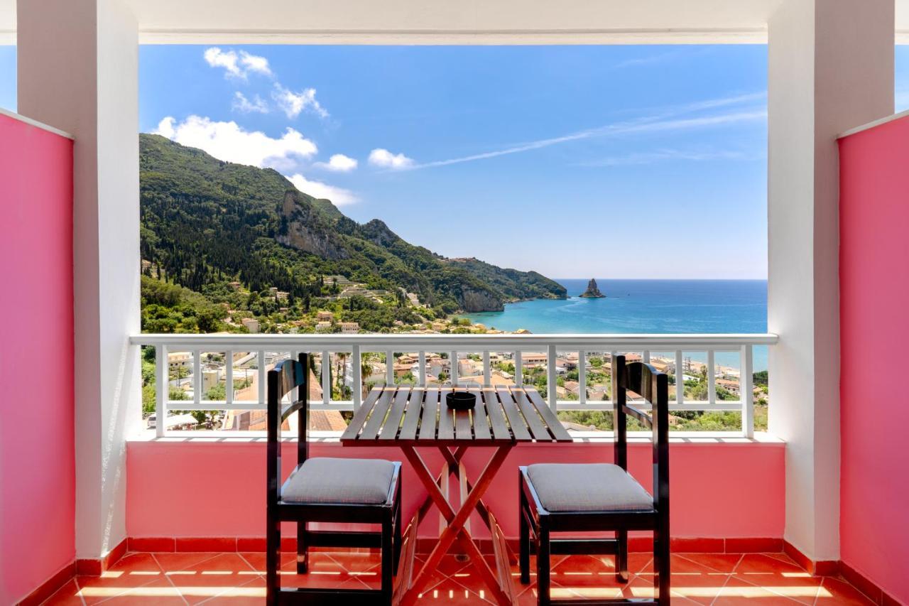 Pink Palace Beach Resort Agios Gordios  Luaran gambar