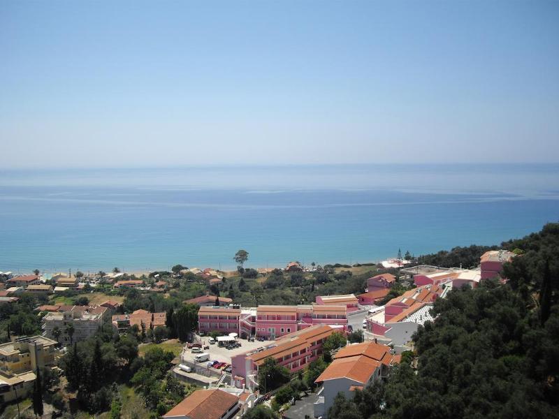 Pink Palace Beach Resort Agios Gordios  Luaran gambar