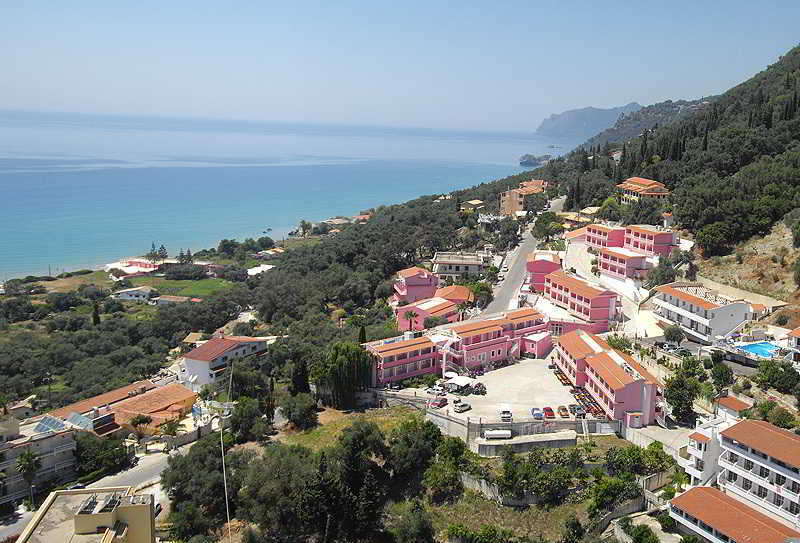 Pink Palace Beach Resort Agios Gordios  Luaran gambar