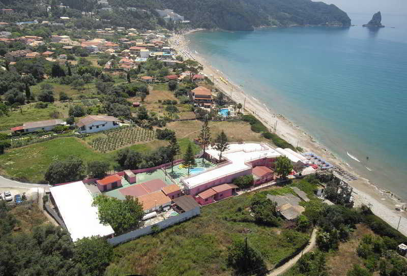 Pink Palace Beach Resort Agios Gordios  Luaran gambar
