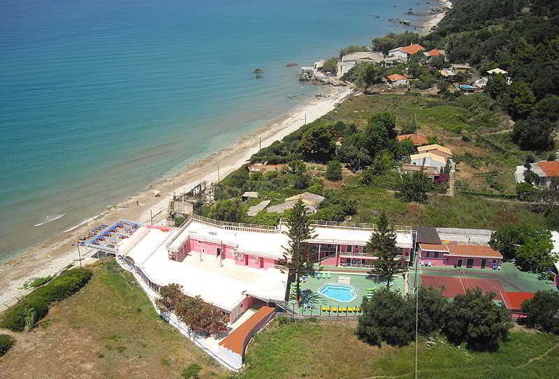 Pink Palace Beach Resort Agios Gordios  Luaran gambar